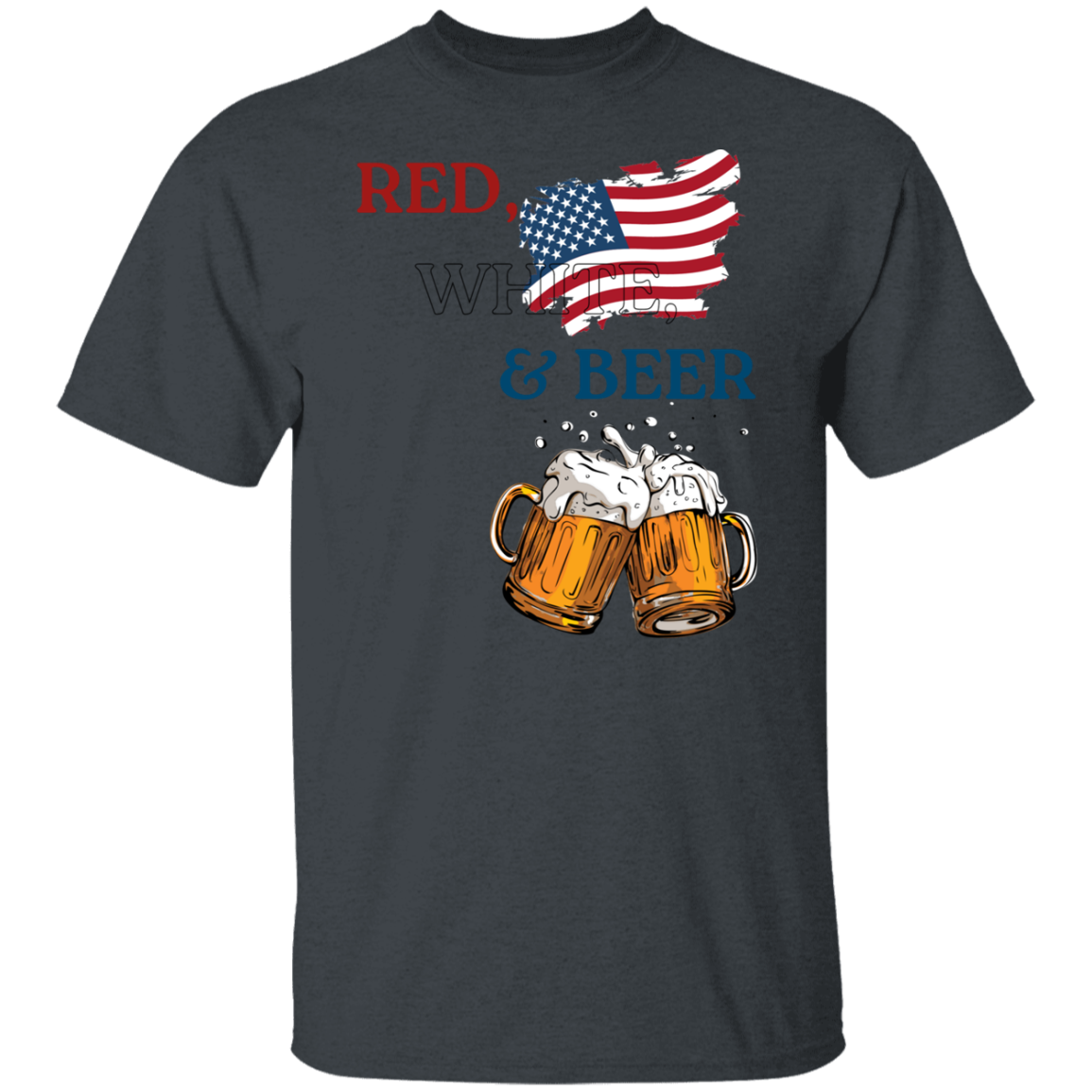 Red, White & Beer | T-shirt
