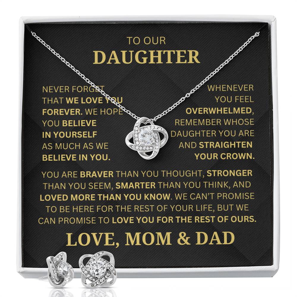 To Our Daughter | Love, Mom & Dad