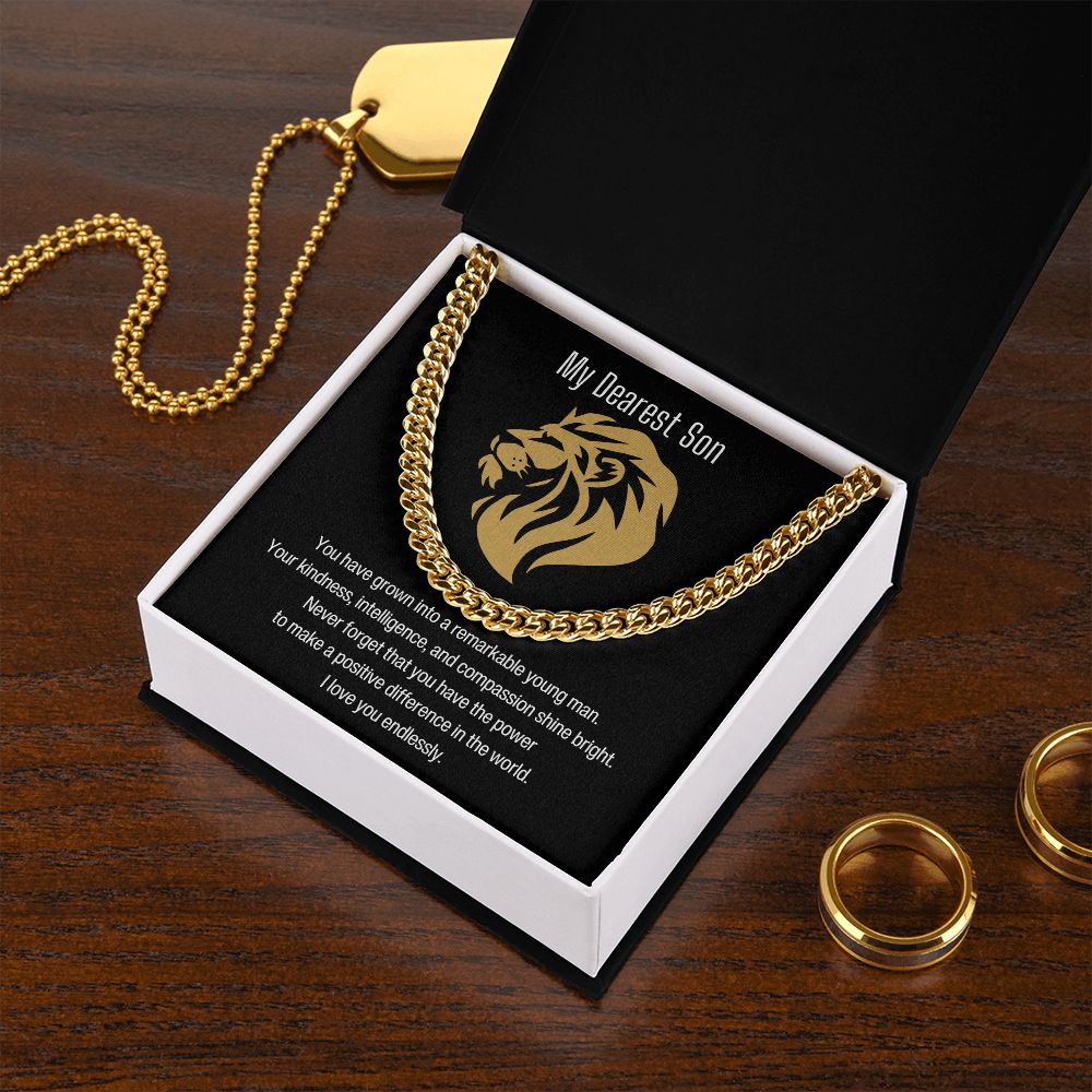 My Dearest Son | Cuban Link Chain