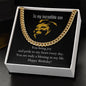 To My Incredible Son | Cuban Link Chain