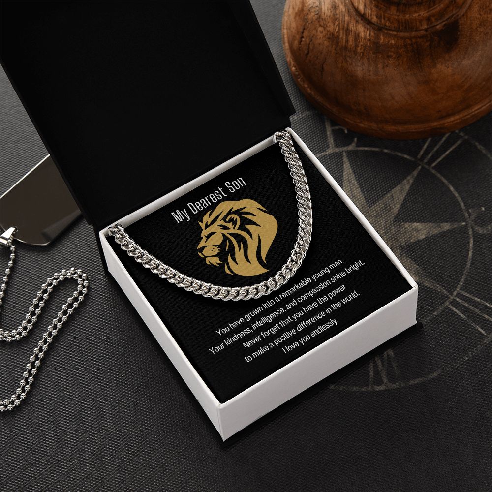 My Dearest Son | Cuban Link Chain
