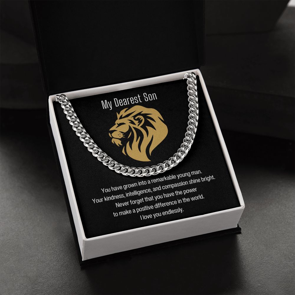 My Dearest Son | Cuban Link Chain