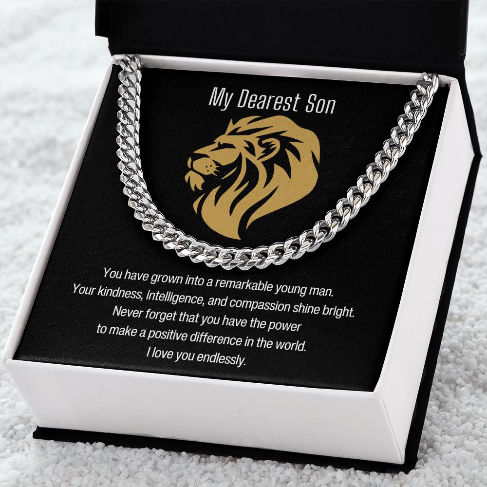 My Dearest Son | Cuban Link Chain