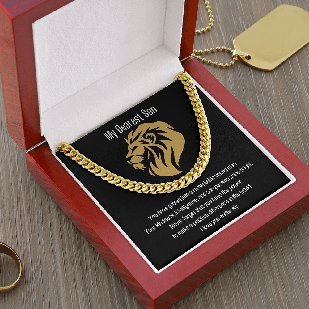 My Dearest Son | Cuban Link Chain