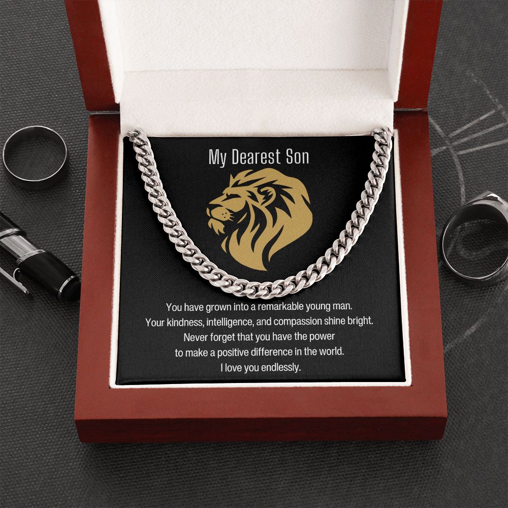 My Dearest Son | Cuban Link Chain