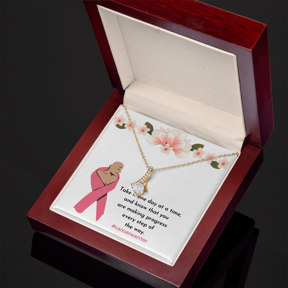 Take it one day at a time | Alluring Beauty Necklace