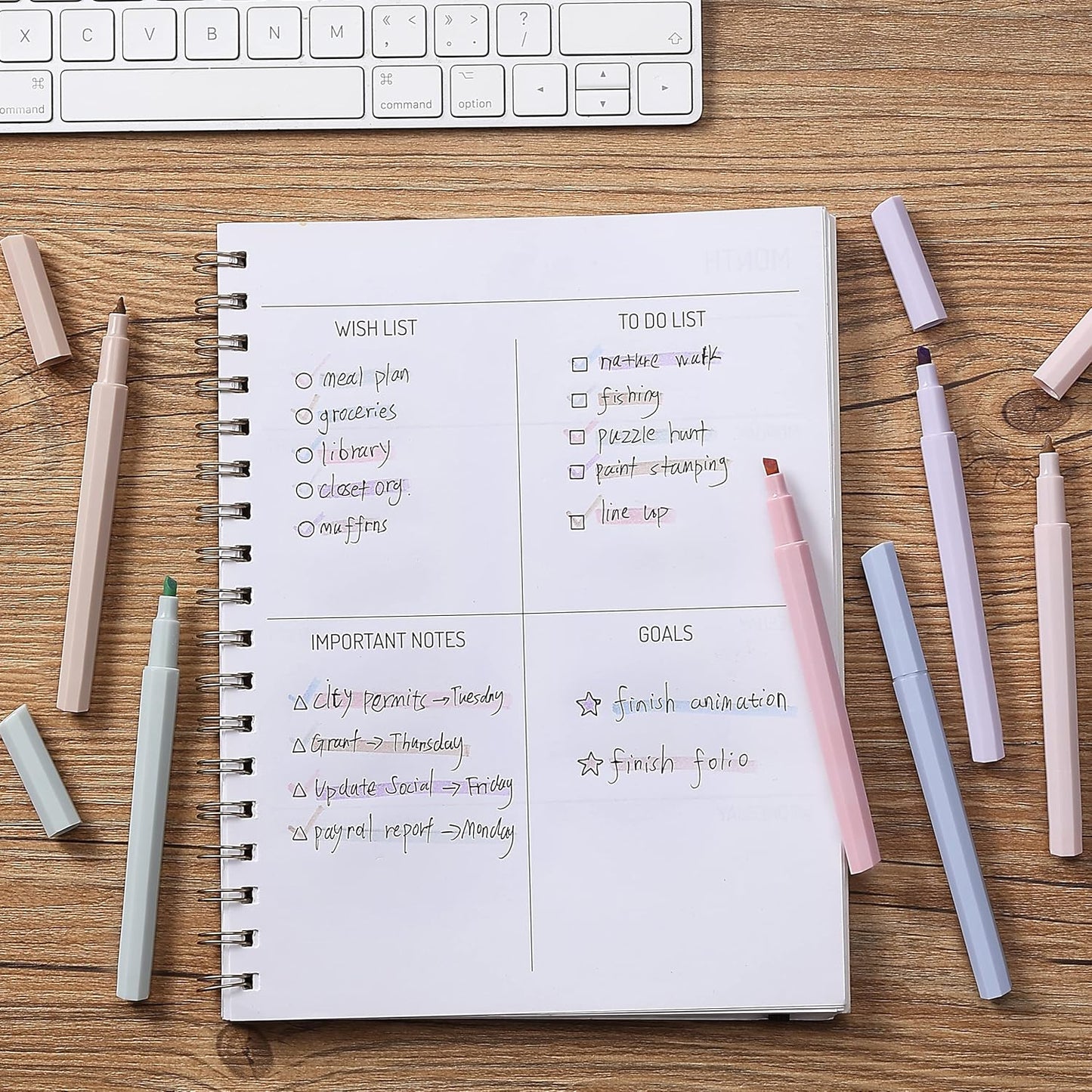 Soft Pastel Bible Highlighters