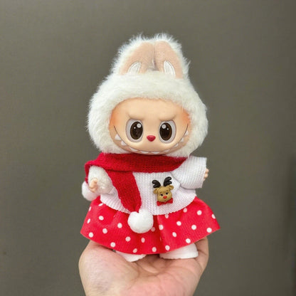 Christmas Labubu Festive Costume Sets