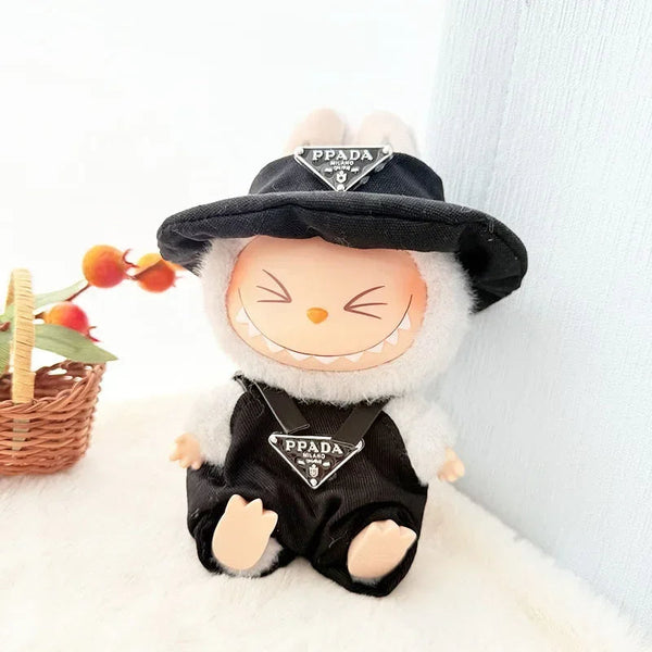 Labubu Doll Fashion Overalls