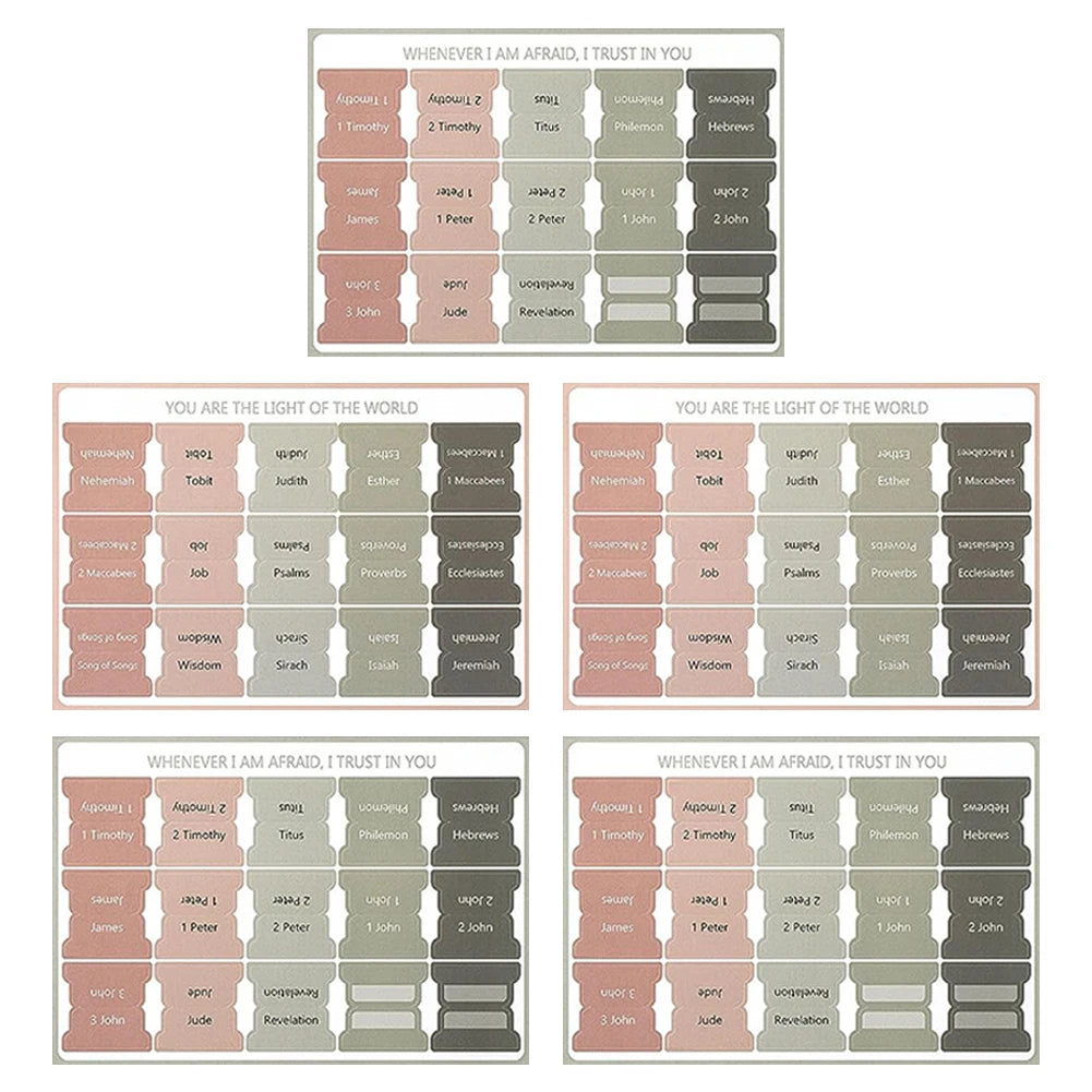 Easy Read Bible Tabs