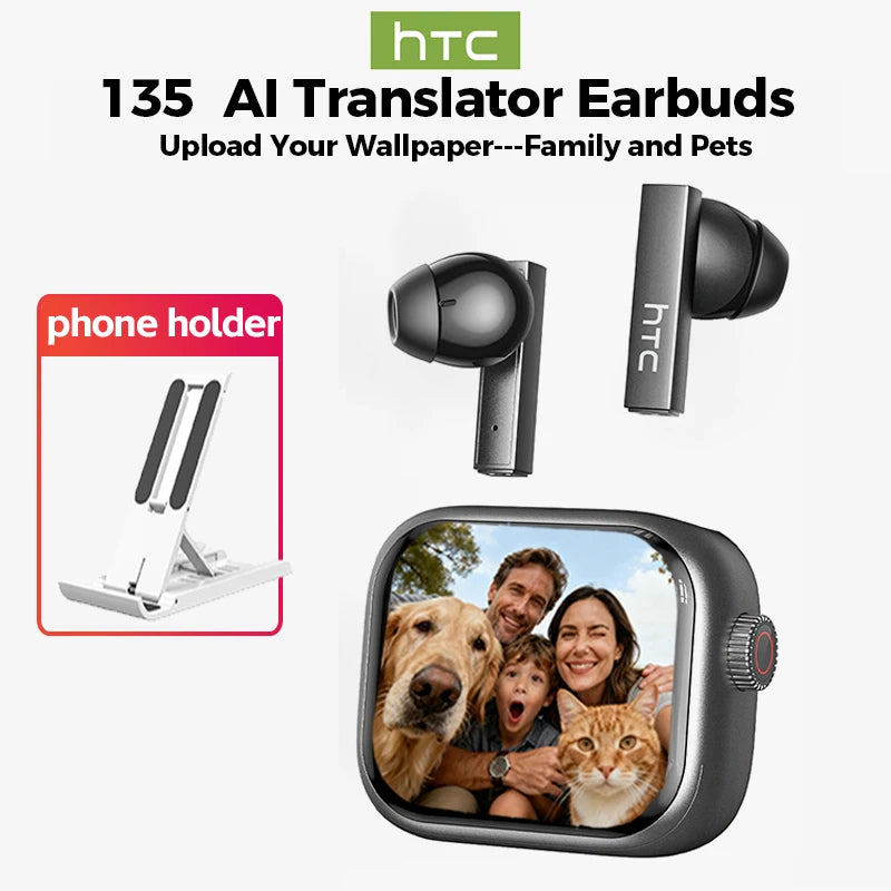 HTC NE Smart Earbuds + FREE Phone Holder