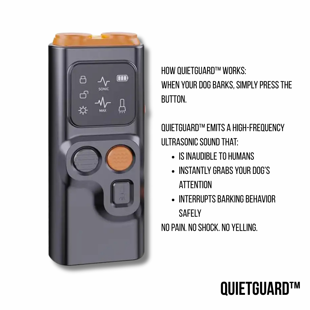 QuietGuard™ | Professional Bark Control with Sonic Technology
