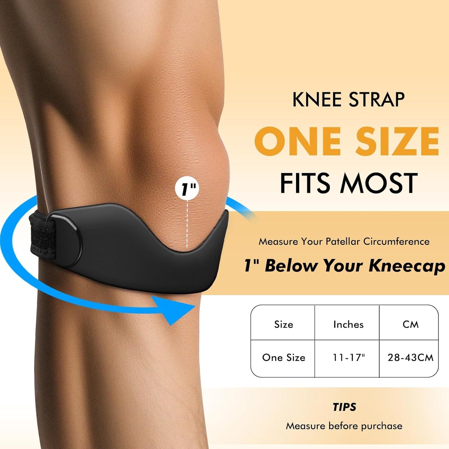 GripForce™ Patella Strap