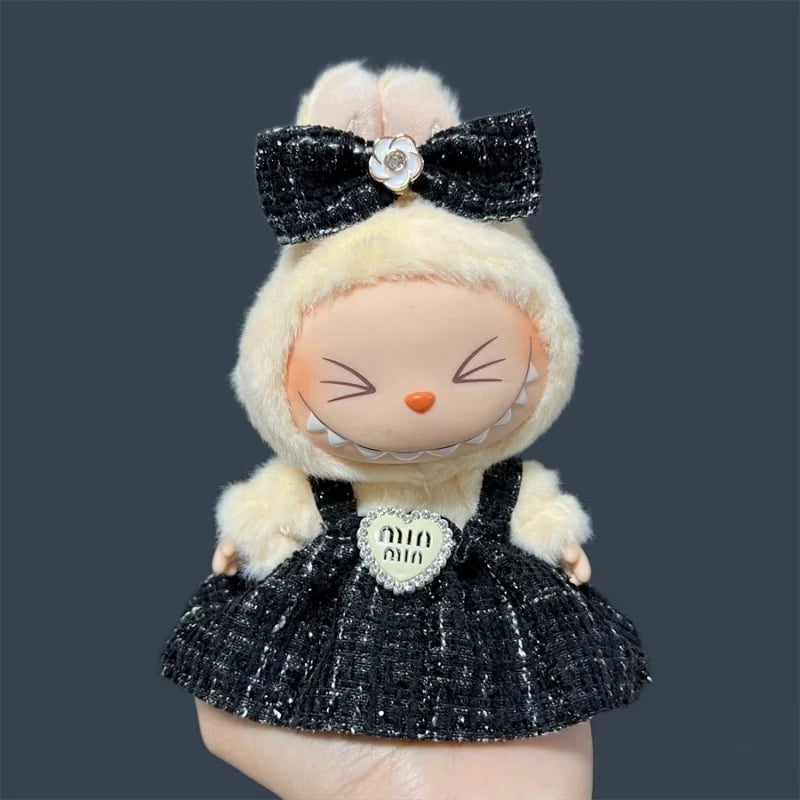 Labubu Plush Doll Skirt Set