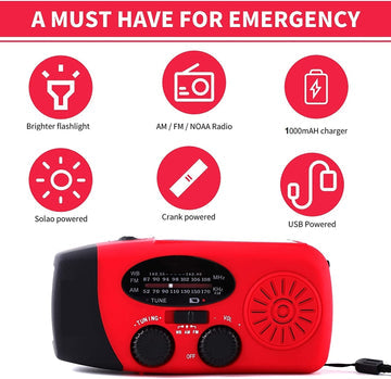 All-Weather Solar Powered Radio