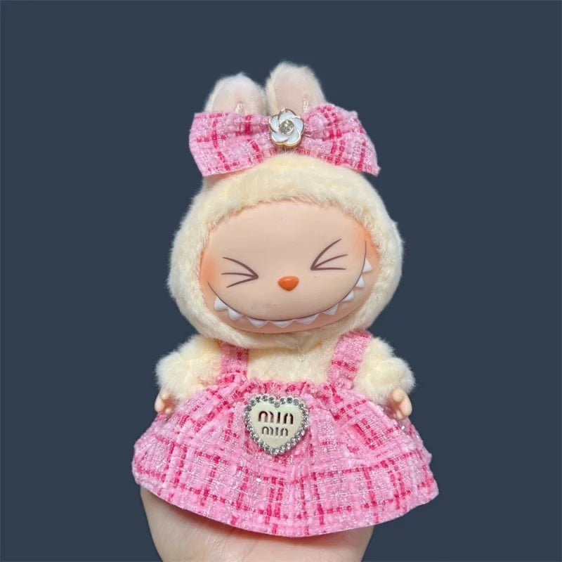 Labubu Plush Doll Skirt Set