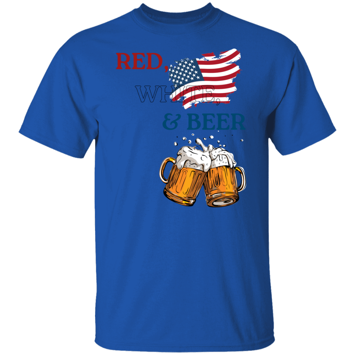 Red, White & Beer | T-shirt