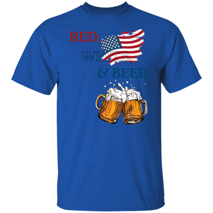 Red, White & Beer | T-shirt