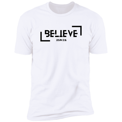 Believe | Black print | Unisex