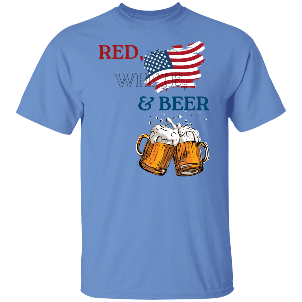 Red, White & Beer | T-shirt