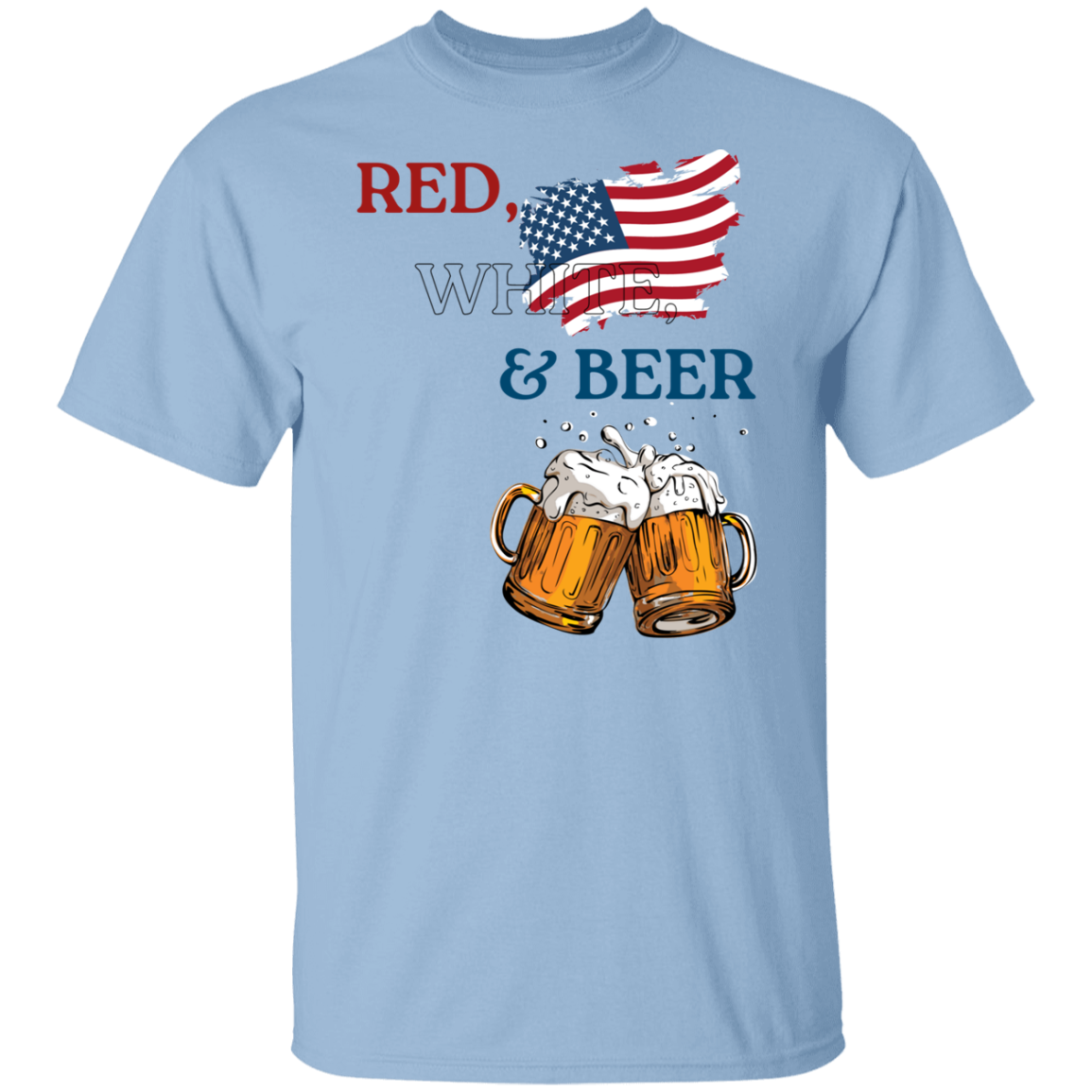 Red, White & Beer | T-shirt