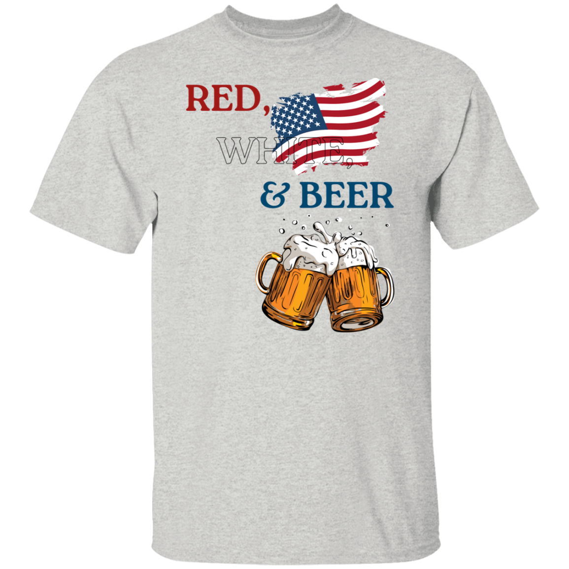 Red, White & Beer | T-shirt