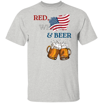 Red, White & Beer | T-shirt