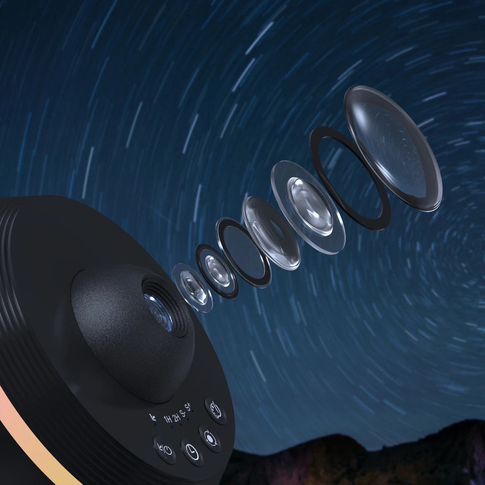 Galaxy Night Star Projector Lamp