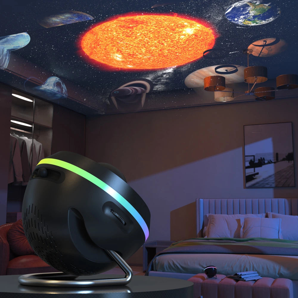 Galaxy Night Star Projector Lamp