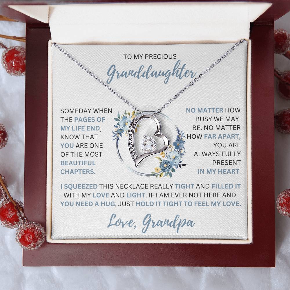 To My Precious Granddaughter | love, Grandpa