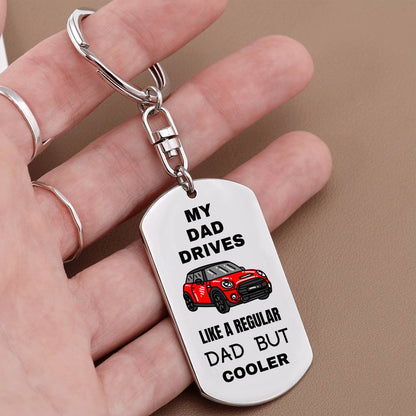 Mini Cooper Dad | Keychain