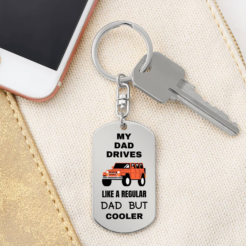 JEEP Dad | Keychain