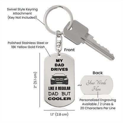 BMW Dad | Keychain
