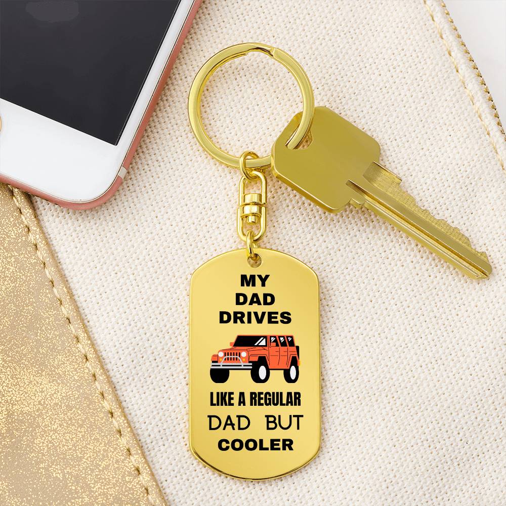 JEEP Dad | Keychain