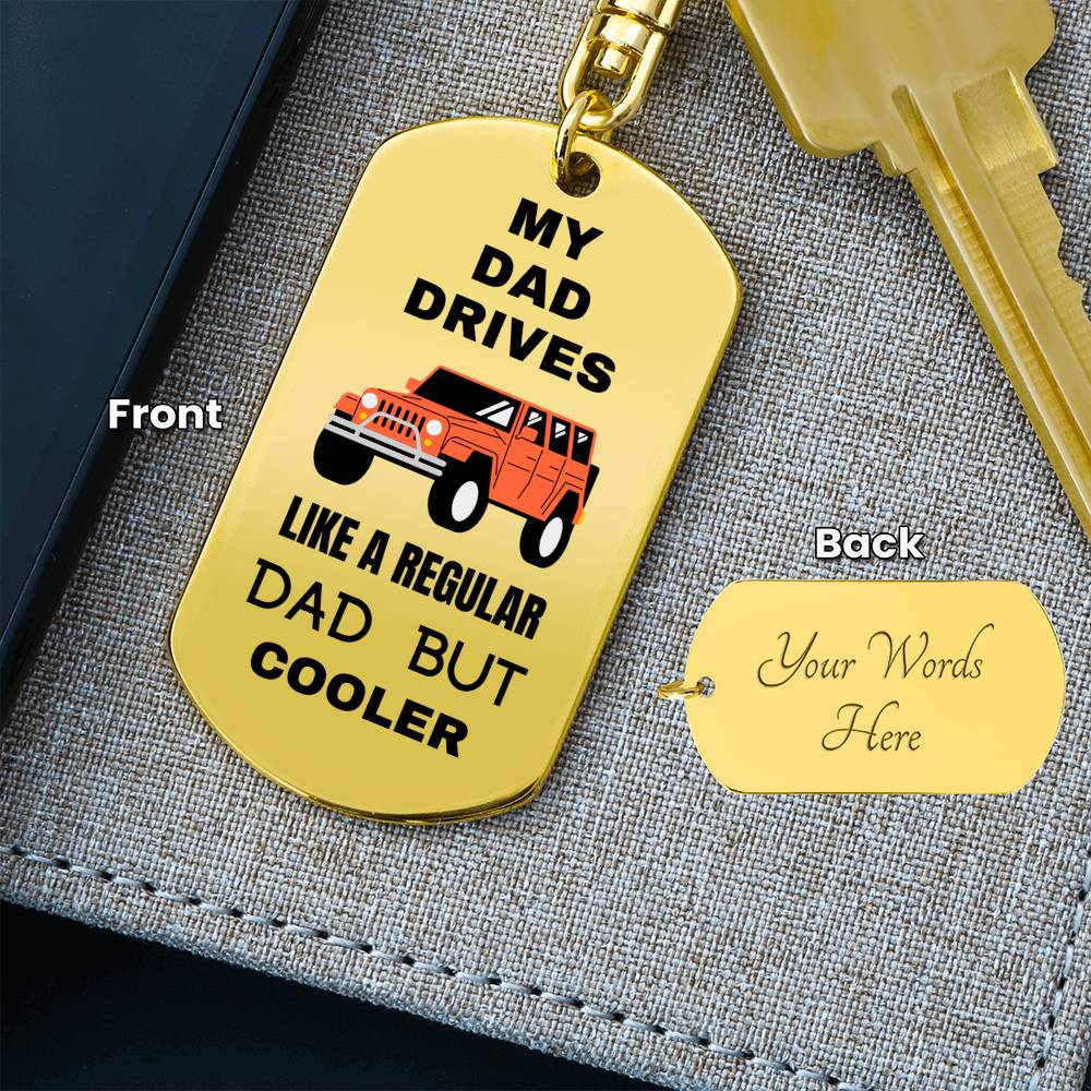 JEEP Dad | Keychain