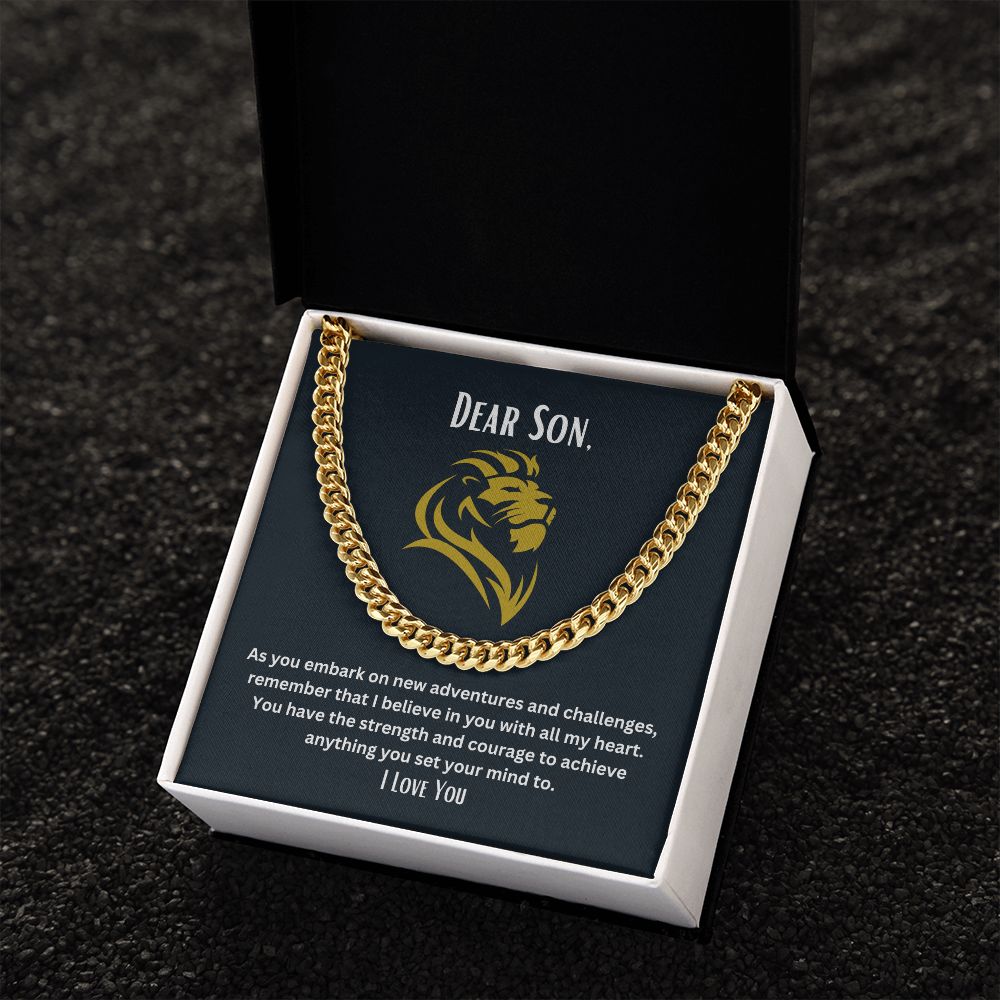 Dear Son | Cuban Link Chain