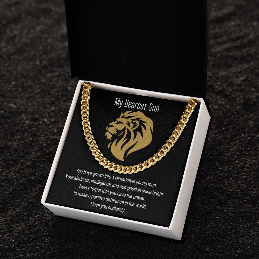 My Dearest Son | Cuban Link Chain