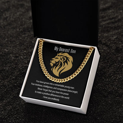 My Dearest Son | Cuban Link Chain