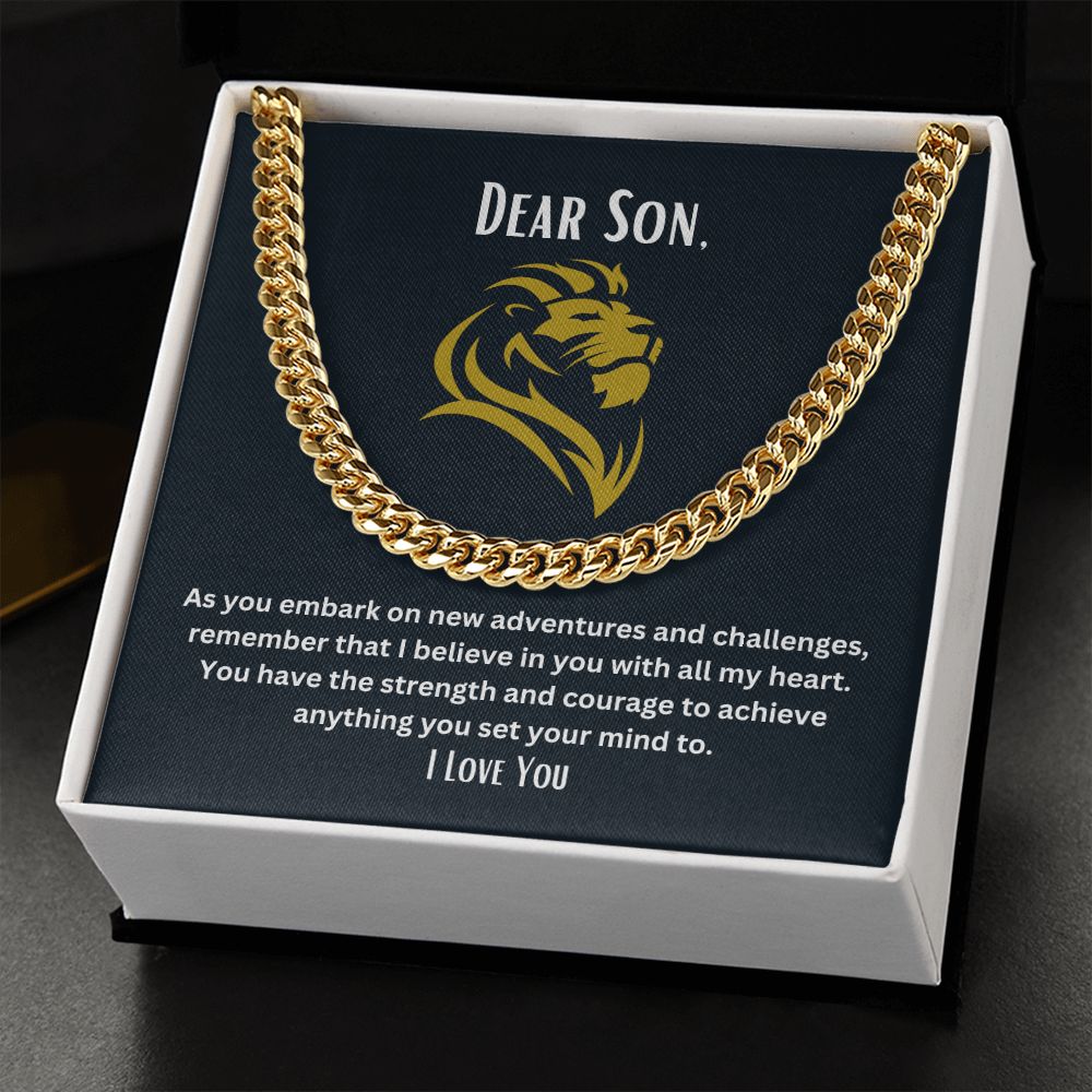 Dear Son | Cuban Link Chain