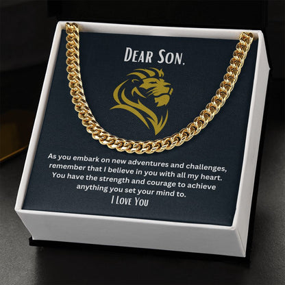 Dear Son | Cuban Link Chain