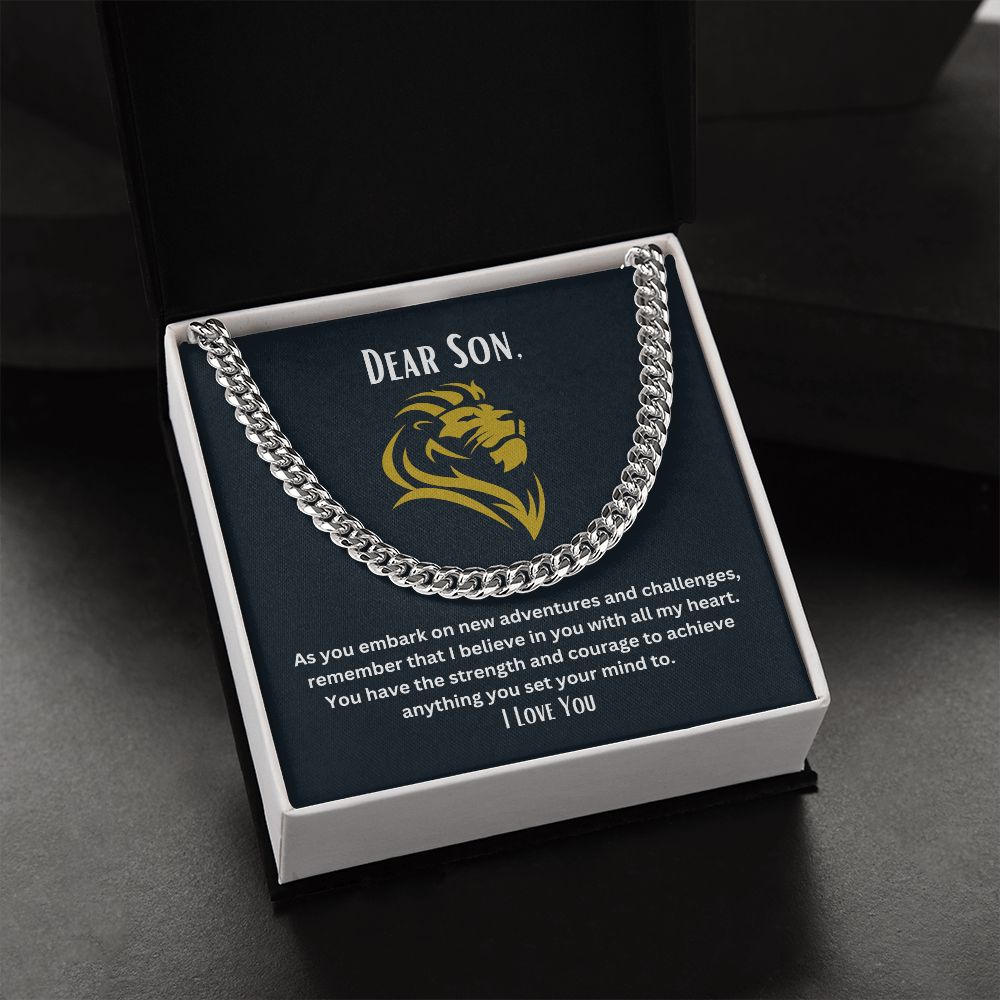 Dear Son | Cuban Link Chain