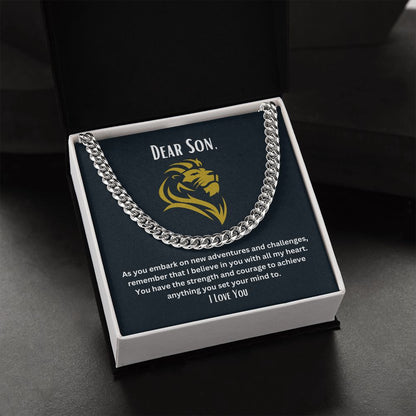 Dear Son | Cuban Link Chain