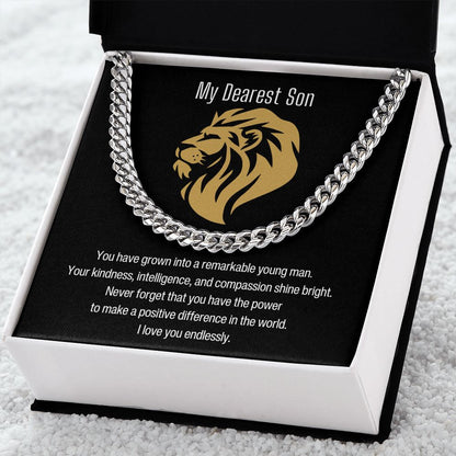 My Dearest Son | Cuban Link Chain