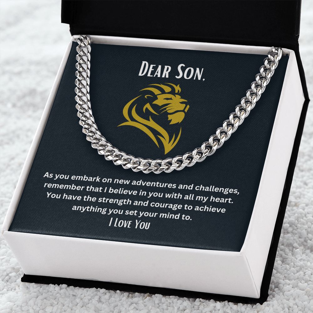 Dear Son | Cuban Link Chain