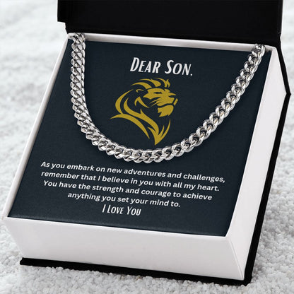 Dear Son | Cuban Link Chain