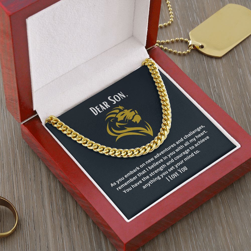 Dear Son | Cuban Link Chain