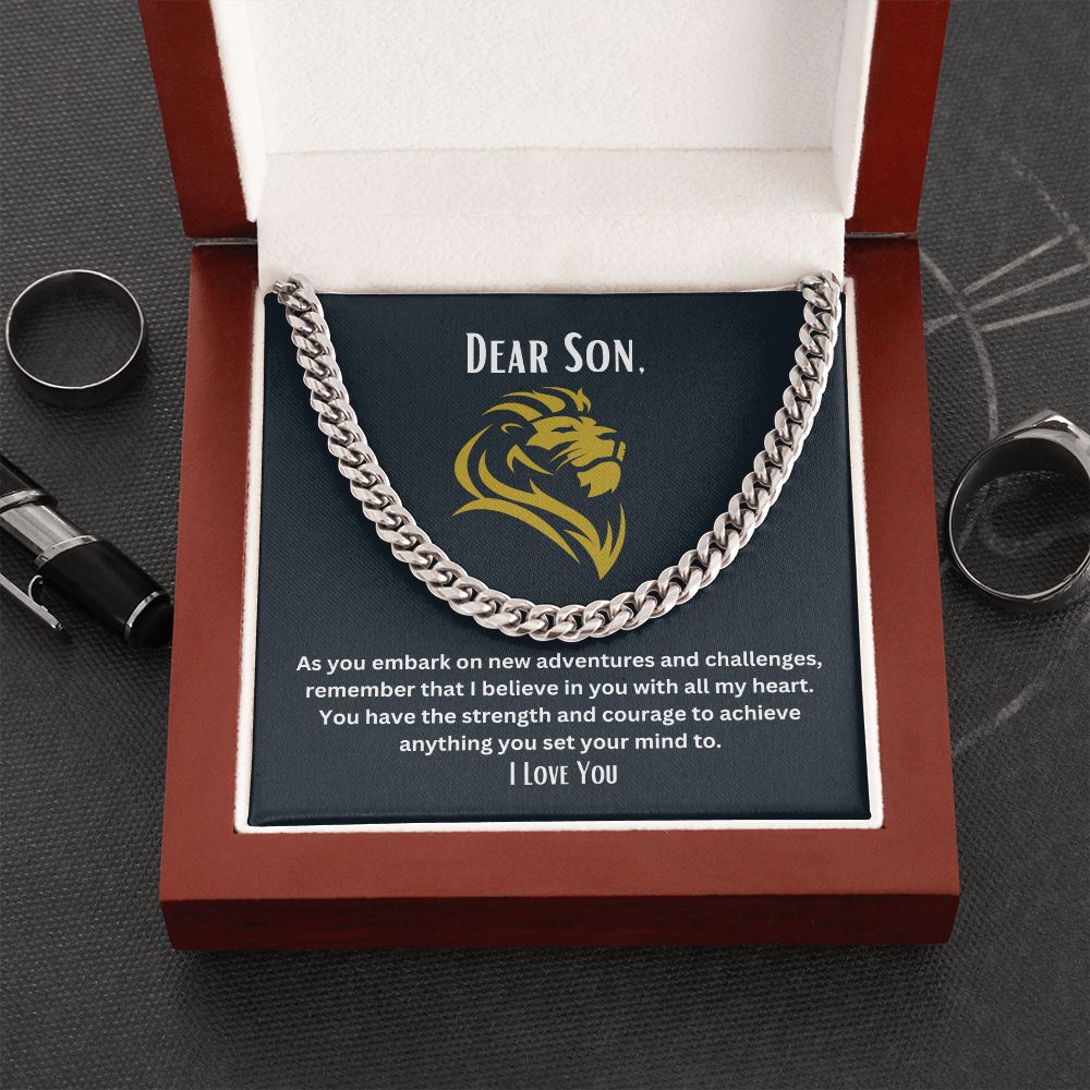 Dear Son | Cuban Link Chain