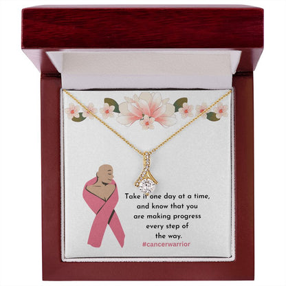Take it one day at a time | Alluring Beauty Necklace