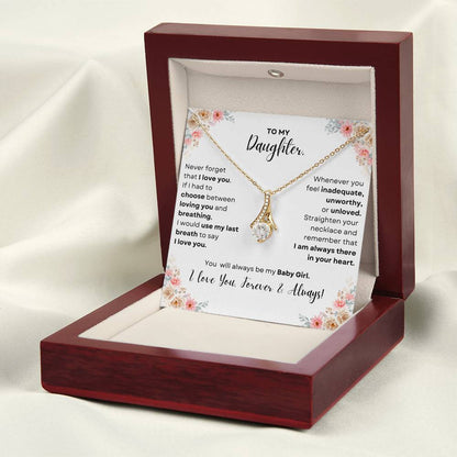 To My Daughter | Alluring Beauty Necklace