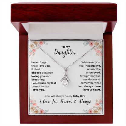 To My Daughter | Alluring Beauty Necklace